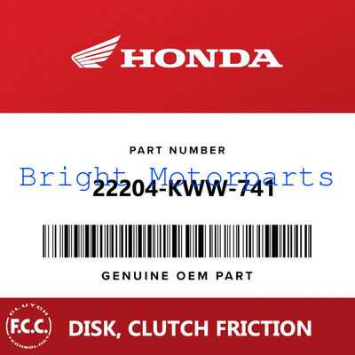 FCC Original Paper-based Clutch Friction Plate 22204-KWW-741 for Honda KWW WAVE110 NBC110