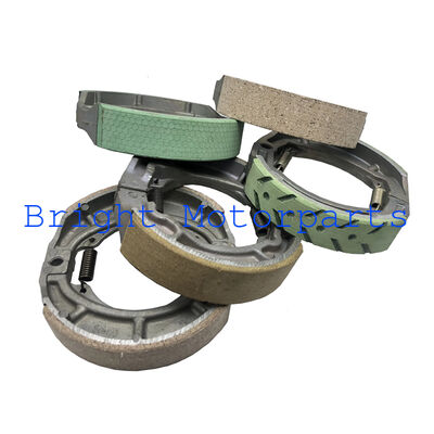 Aluminum Alloys Brake Shoe / Motorcycle Brake Lining with Non-asbestos Materials