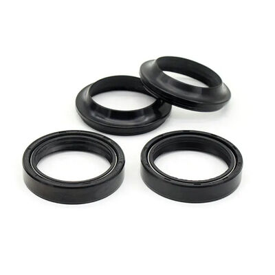 Rubber Front Fork Oil Seal TC Motorcycle Fork Seal Kit 45x57x11mm Complete Dust Seal Set for Fork Maintenance and Repair